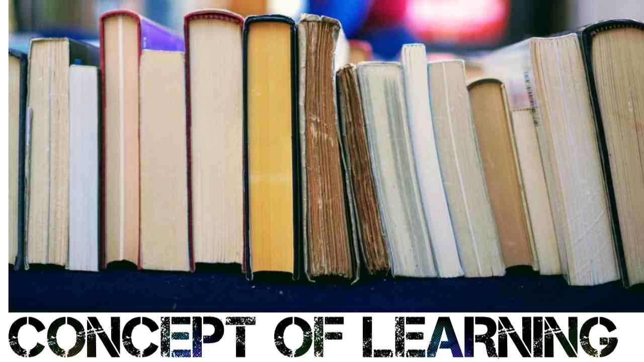 Concept of learning in education