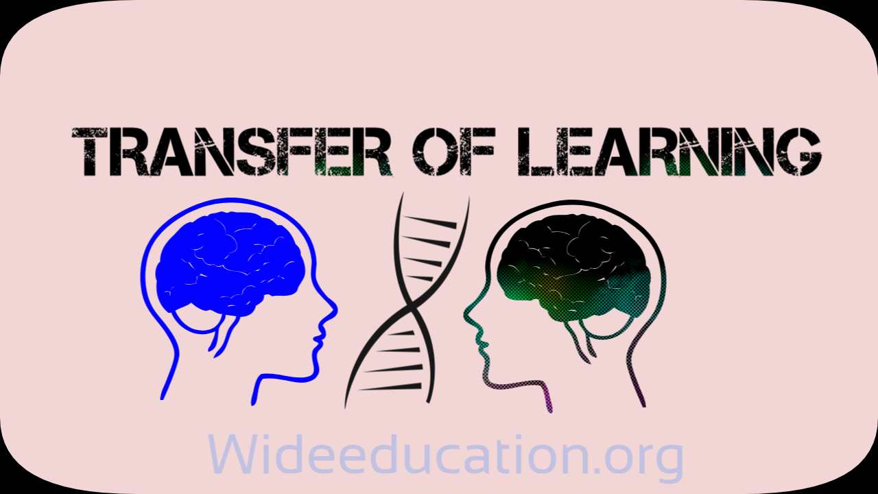 Transfer of learning