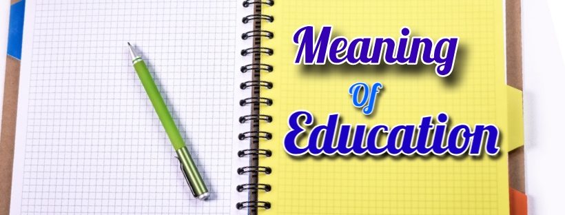 meaning of education
