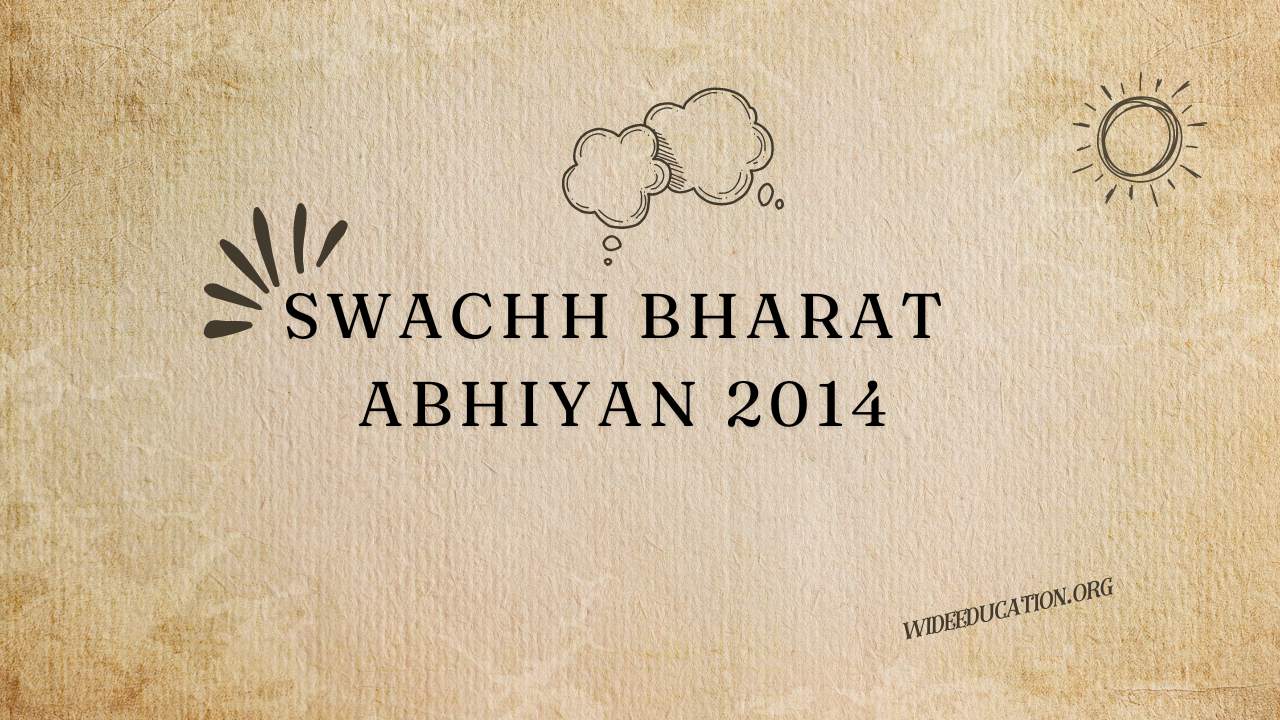 Swachh Bharat Abhiyan 2014