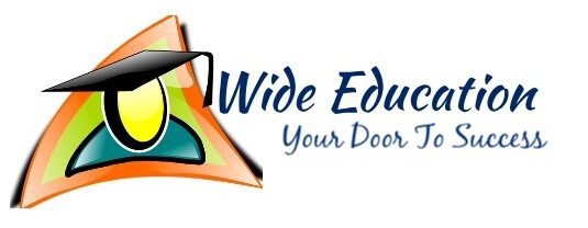 Wide Education Branding Logo